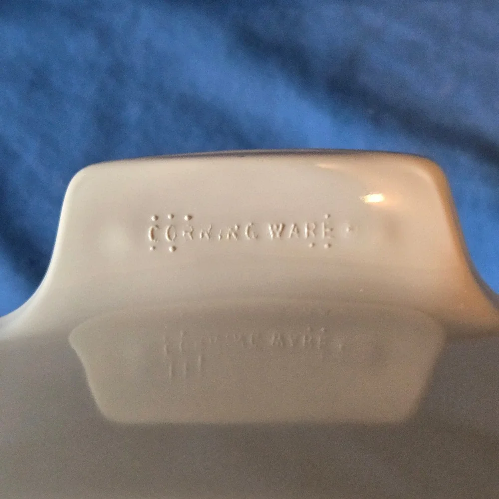 Corning Ware English Meadow A-1 1/2-B 1.5 Liter Square Casserole Dish Vintage